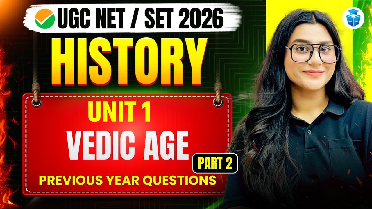 UGC NET History | Vadic & Later Vadic Age PYQs | UGC NET June 2026 JRFAdda