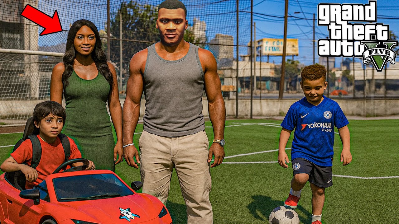 LA FAMILLE SECRÈTE DE FRANKLIN ENFIN REVÉLÉE (Femme et Enfants) | GTA 5 Mods