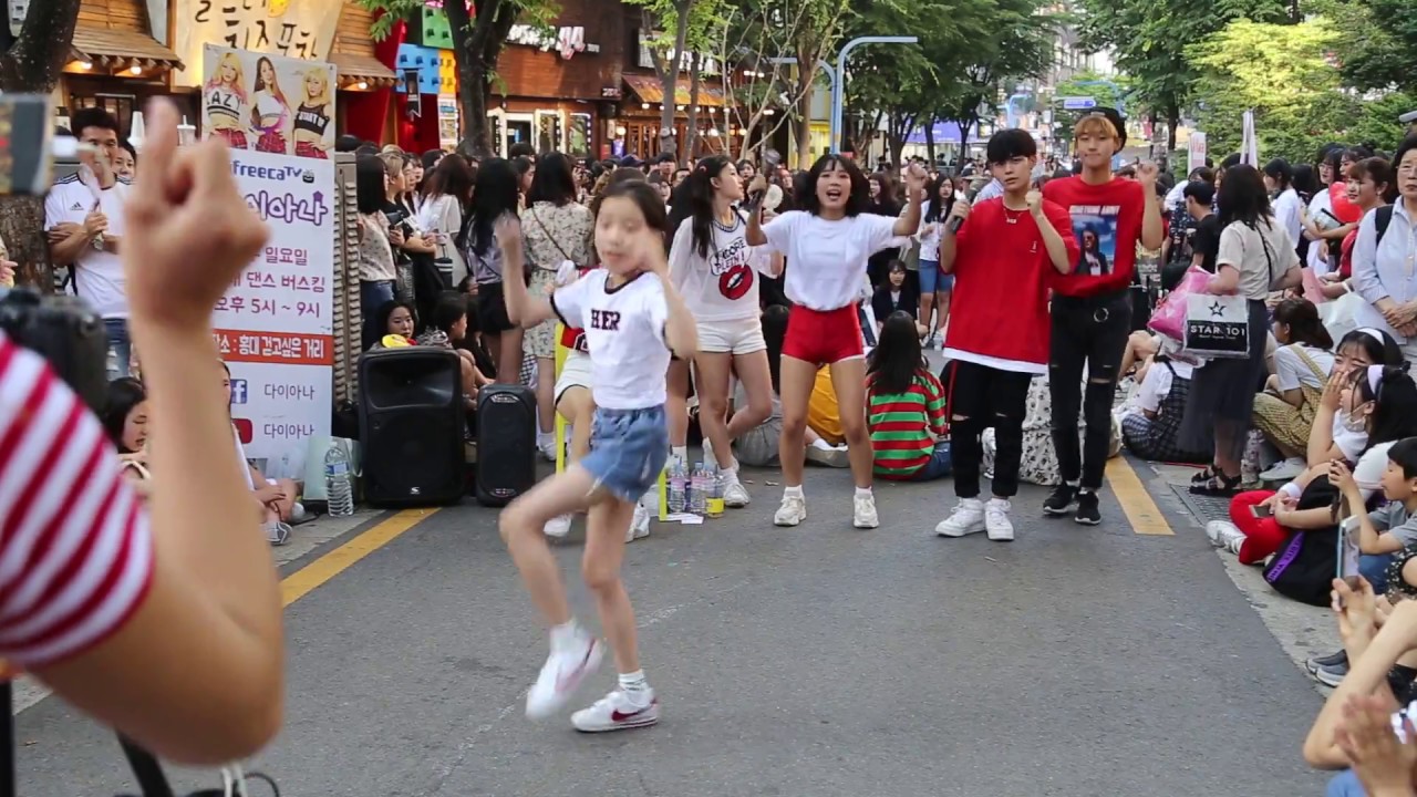 JHKTV] 홍대어린이댄스 hong dae k pop child dance Heart Shaker - TWICE