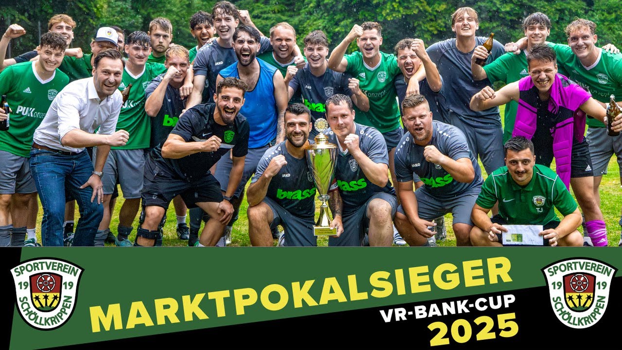 SV Schöllkrippen Marktpokalsieger 2025  (VR‑Bank Cup Oberer Kahlgrund)