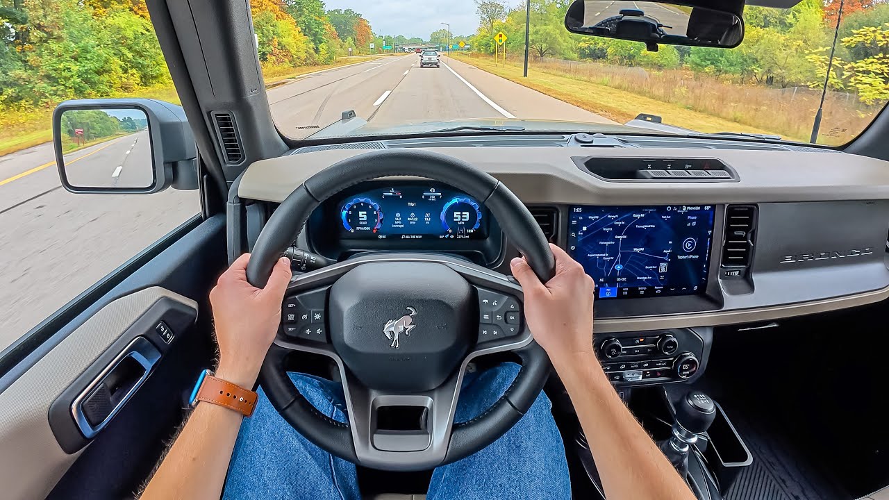 2025 Ford Bronco Big Bend 4-Door Sasquatch 7MT - POV Test Drive (Binaural Audio)