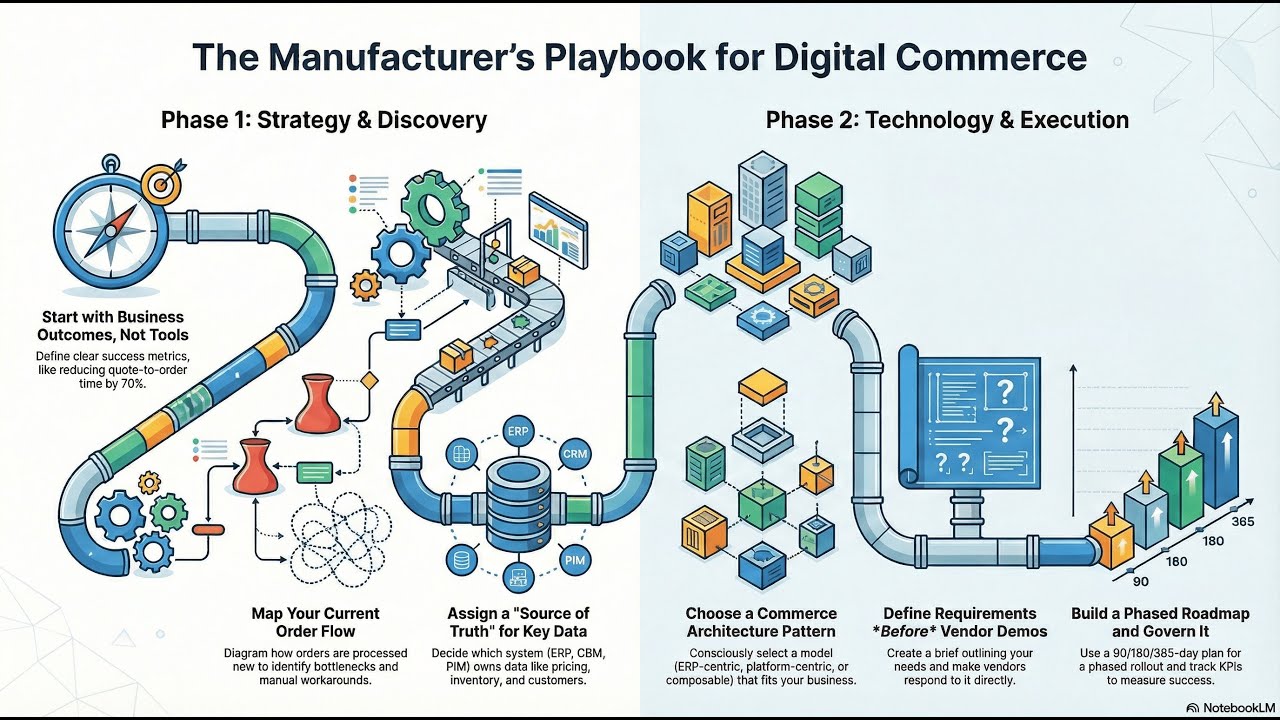 The Manufacturer’s Guide to Digital Commerce: A 10-Step Playbook