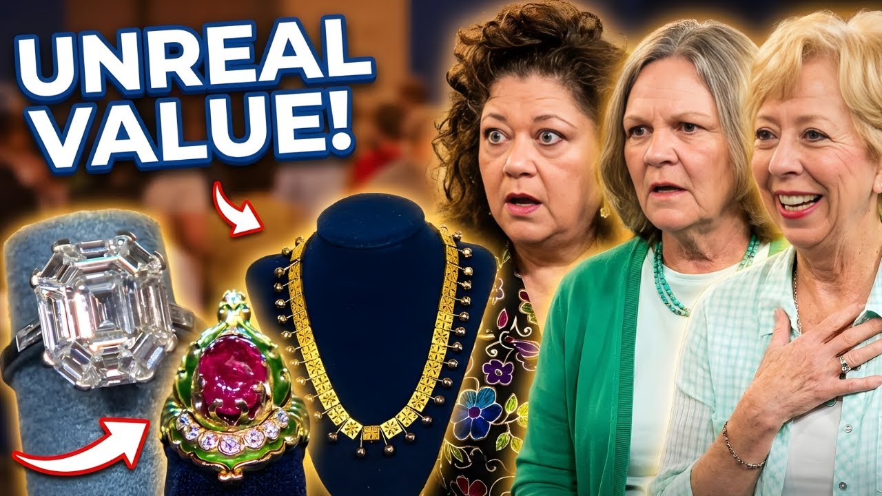 Unbelievable Rings & Jewelry Appraisals That Shocked Antiques Roadshow Experts!