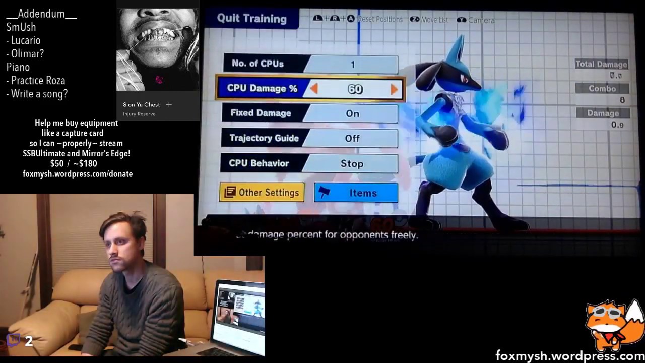 SmUsh &mdash; Fox_Mysh Livestream VOD Feb05'19