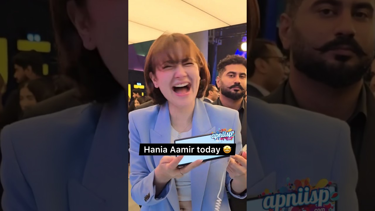 Stylish Hania Aamir at an event in Lahore today ✨#HaniaAamir #Lahore #Event #HaniaAmir
