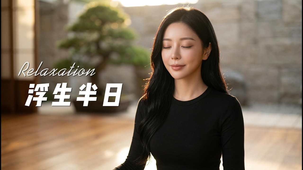 极简放松音乐：浮生半日 | Aria 陪你度过 4 分钟治愈时刻 | 沉浸式 MV
