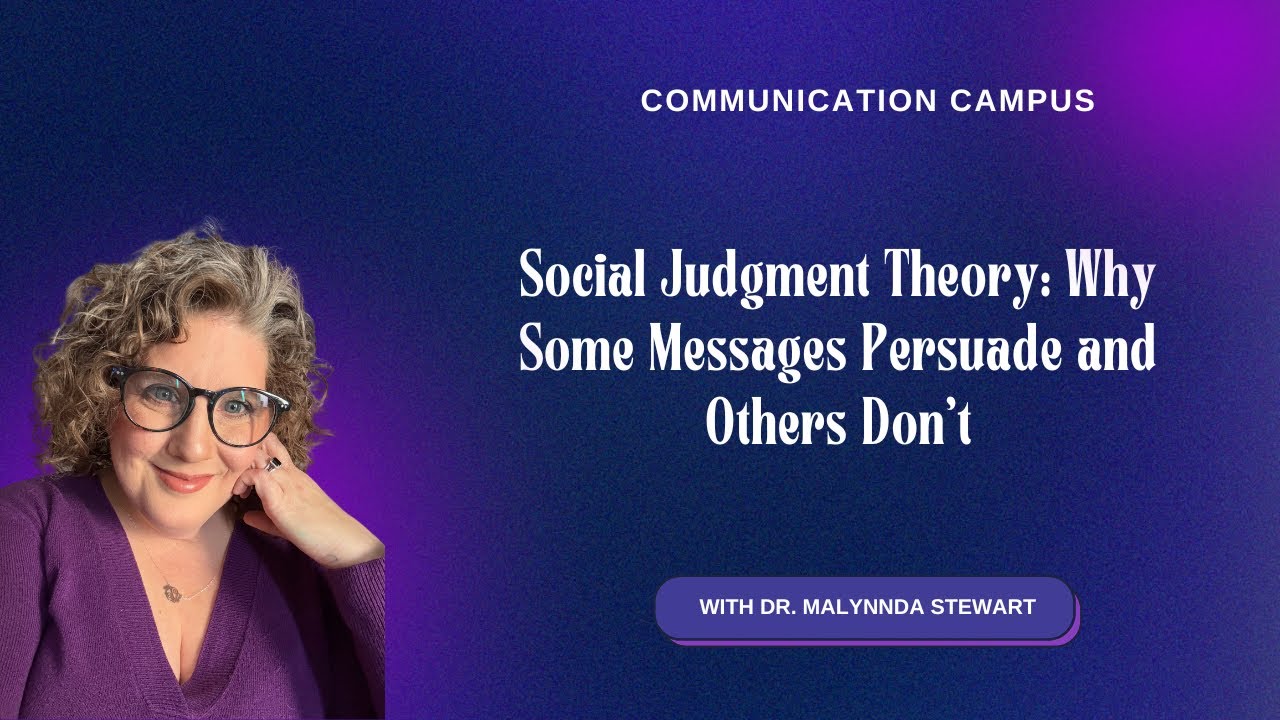 Social Judgment Theory: Why Some Messages Persuade and Others Don&rsquo;t