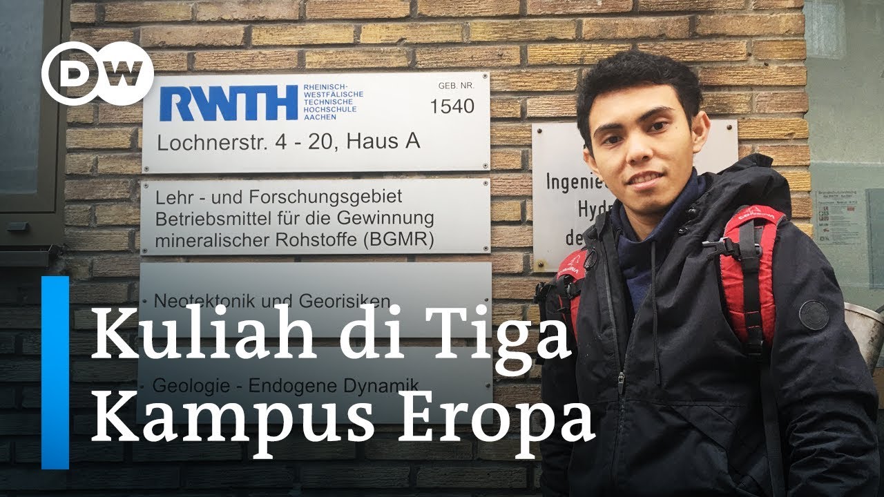 Kuliah Master Dua Tahun di Tiga Universitas Top Eropa | #DWKampus