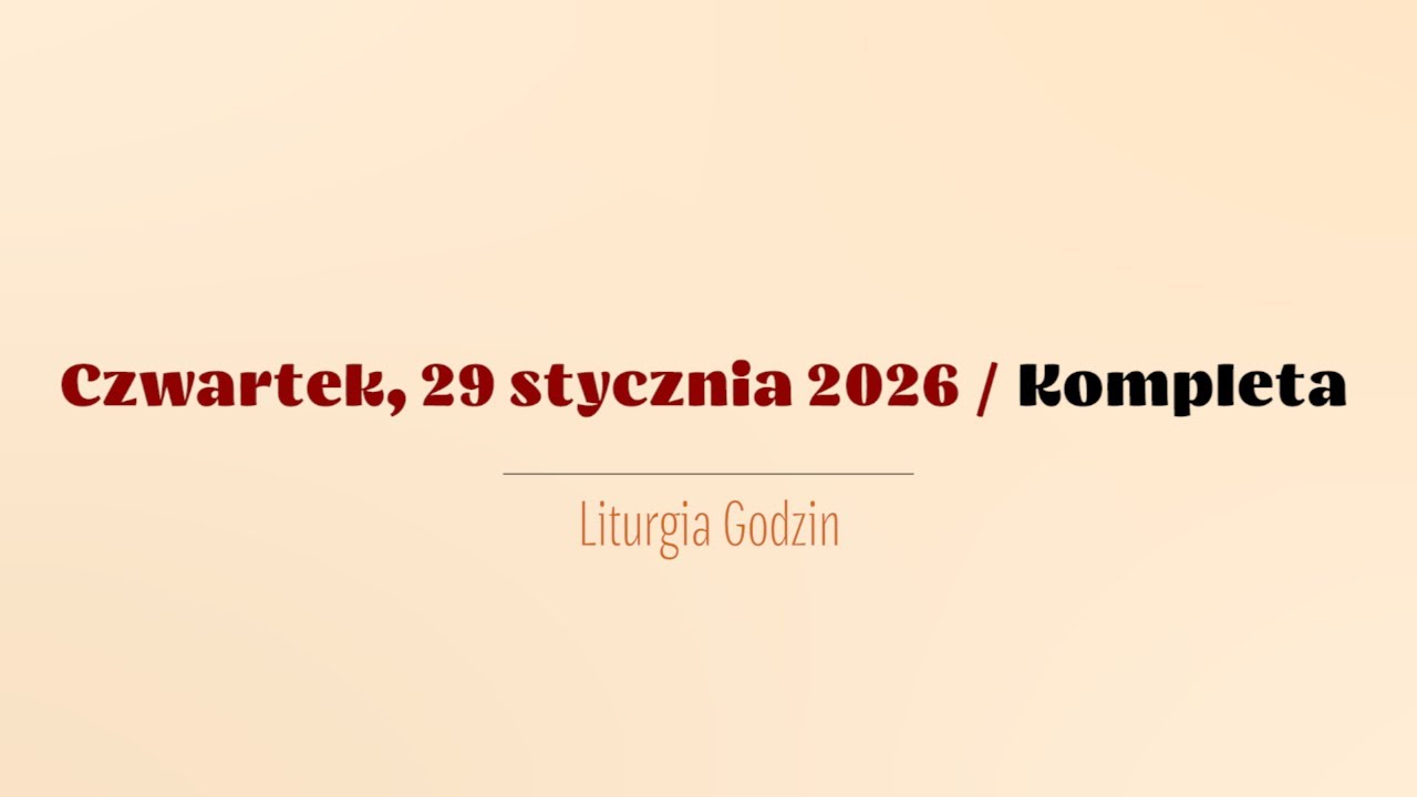#Kompleta | 29 stycznia 2026