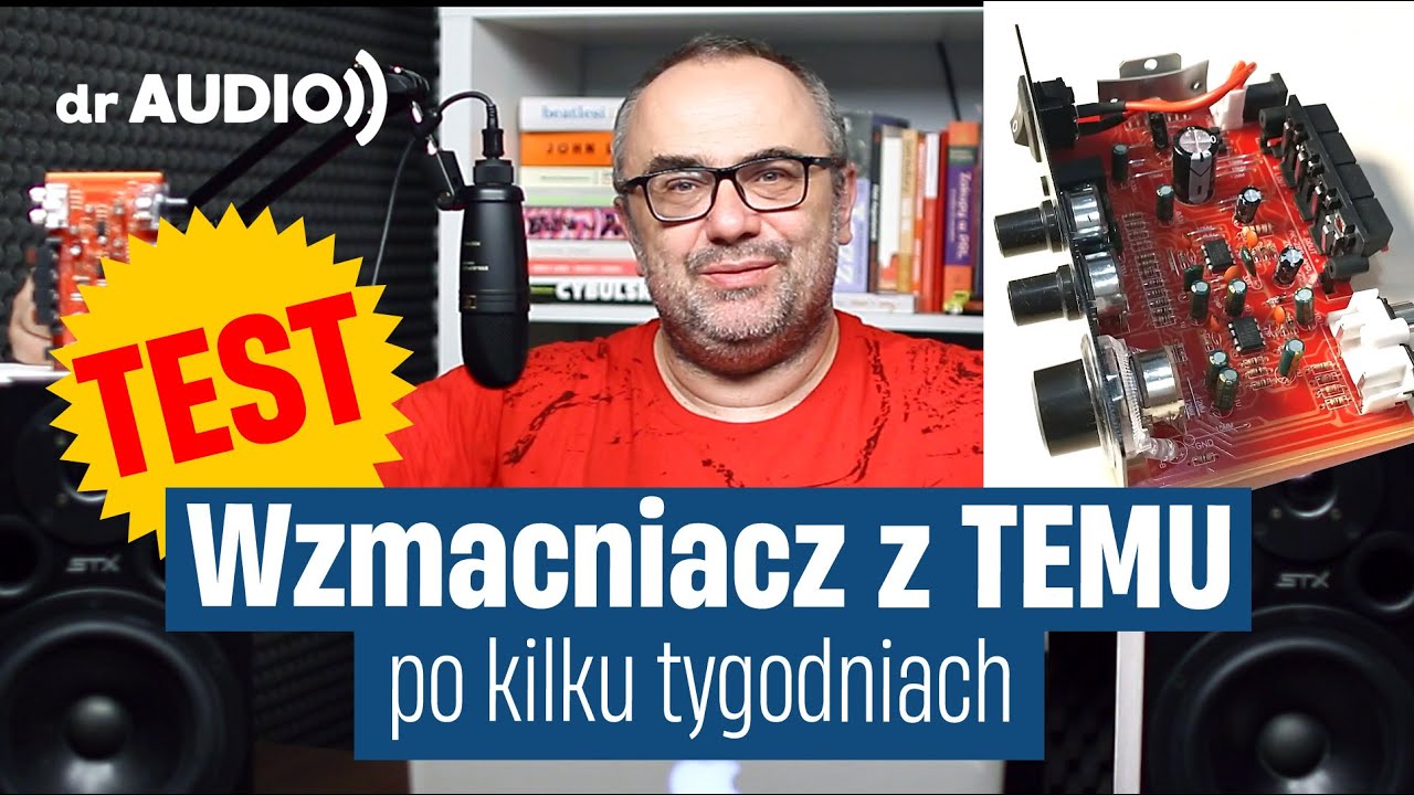 #60 Wzmacniacz z Temu ak-280 po kilku tygodniach użytkowania.