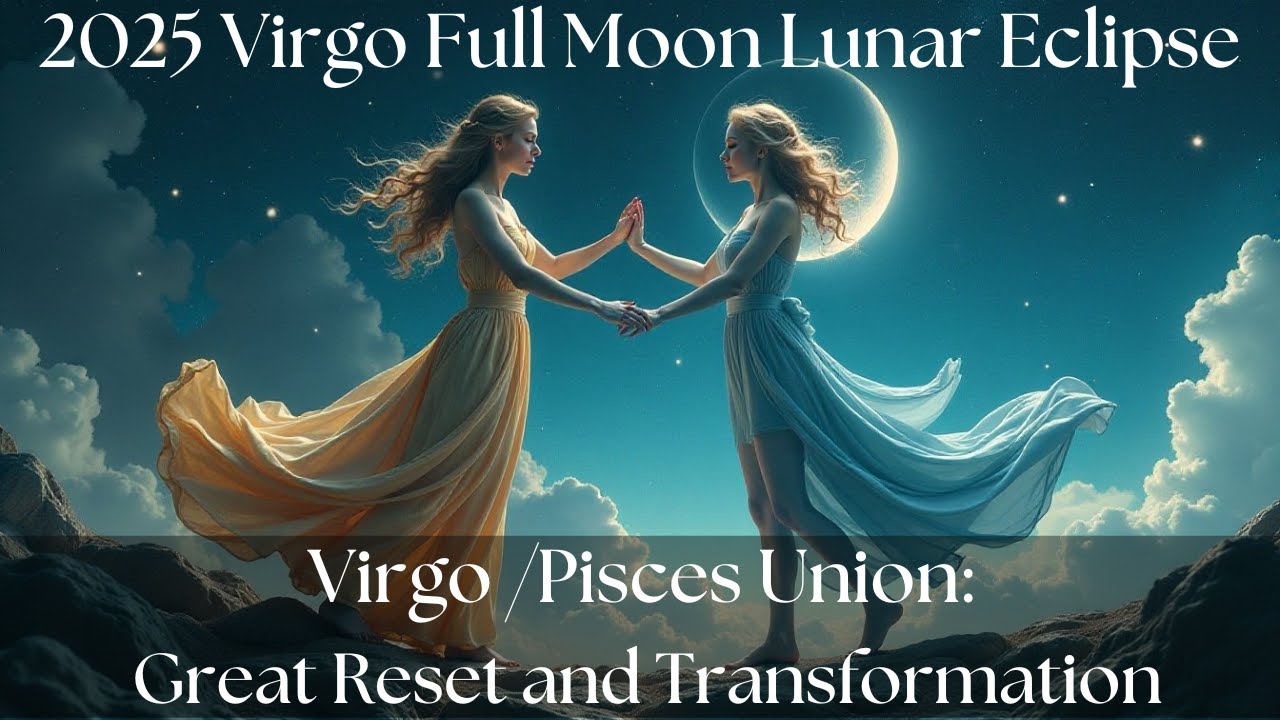 🌕 Full Moon Lunar Eclipse in Virgo 2025 | Massive Energy Shift! 🔥 Healing, Release & Transformation