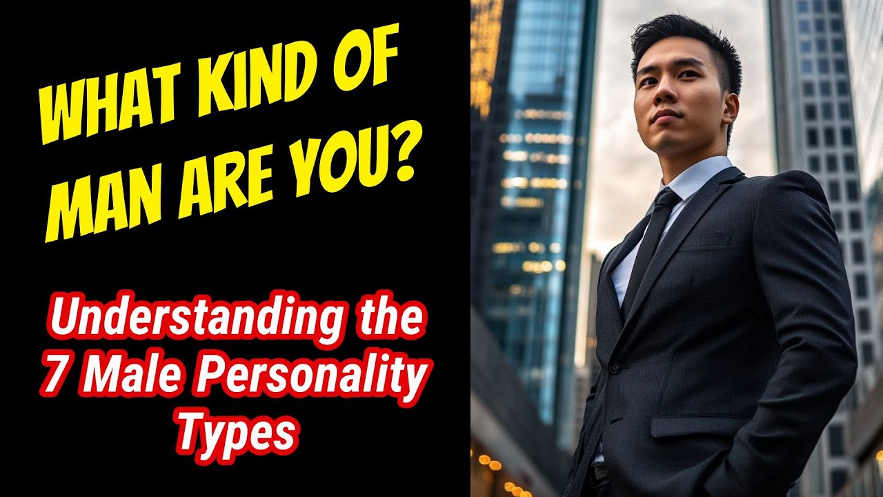 What Kind of Man are YOU? Understanding the 7 Male Personality Types