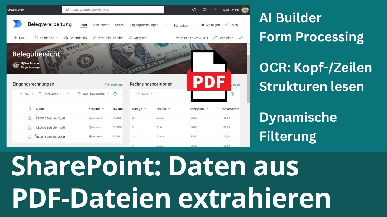 SharePoint & Power Automate: Workflow für Dokumentenmanagement