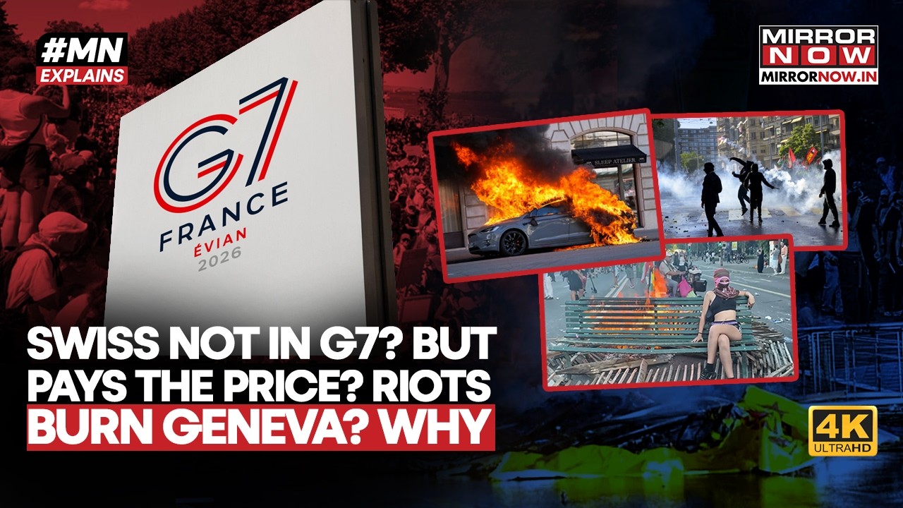 GENEVA BURNS: Anti-G7 Riots Rock Switzerland, Locals Riot, Slam 'Warmongers, Capitalists'