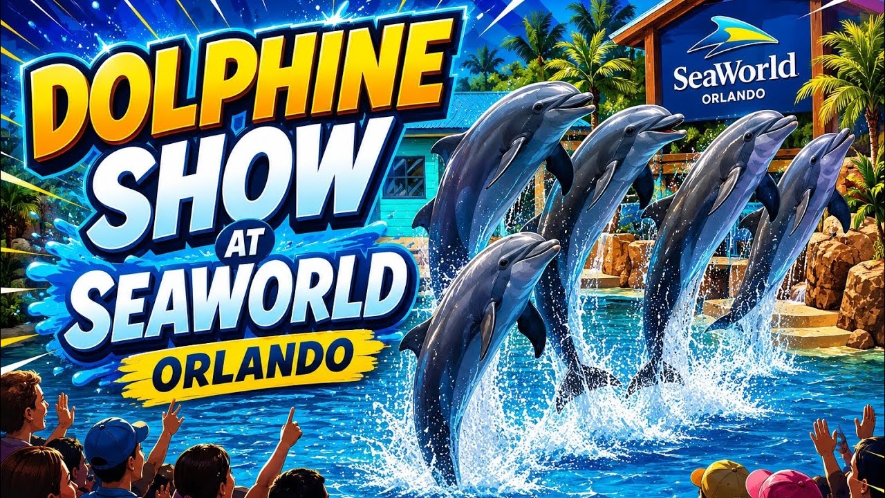 Unforgettable Dolphin Show 2026 | SeaWorld Orlando Florida