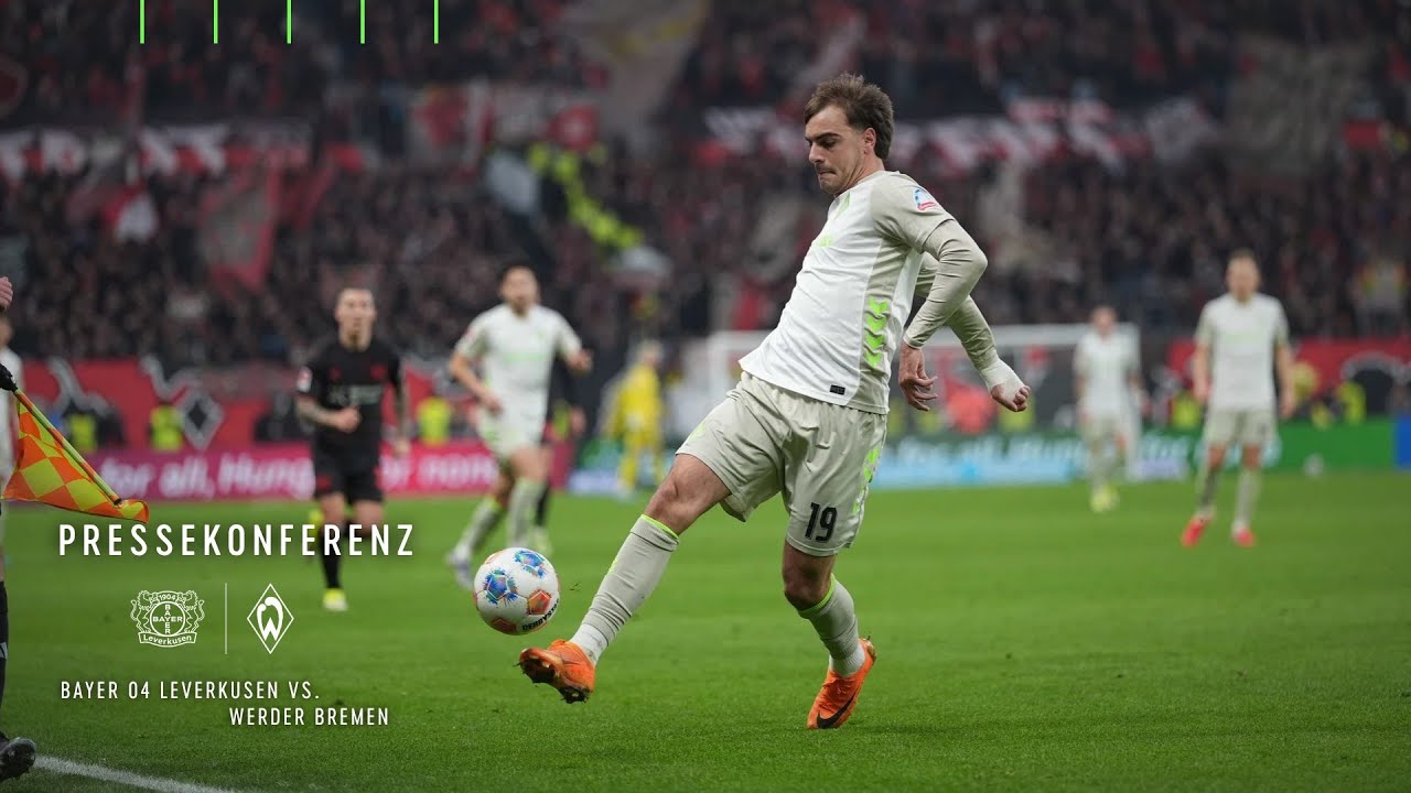 PRESSEKONFERENZ NACH LEVERKUSEN I Bayer 04 Leverkusen 1:0 Werder Bremen I SV Werder Bremen