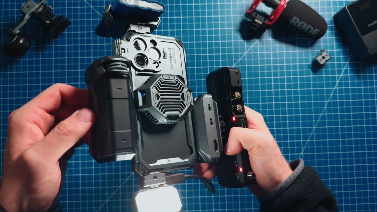 Объедините Tilta Khronos с Blackmagic Camera ProDock | iPhone 17 Pro