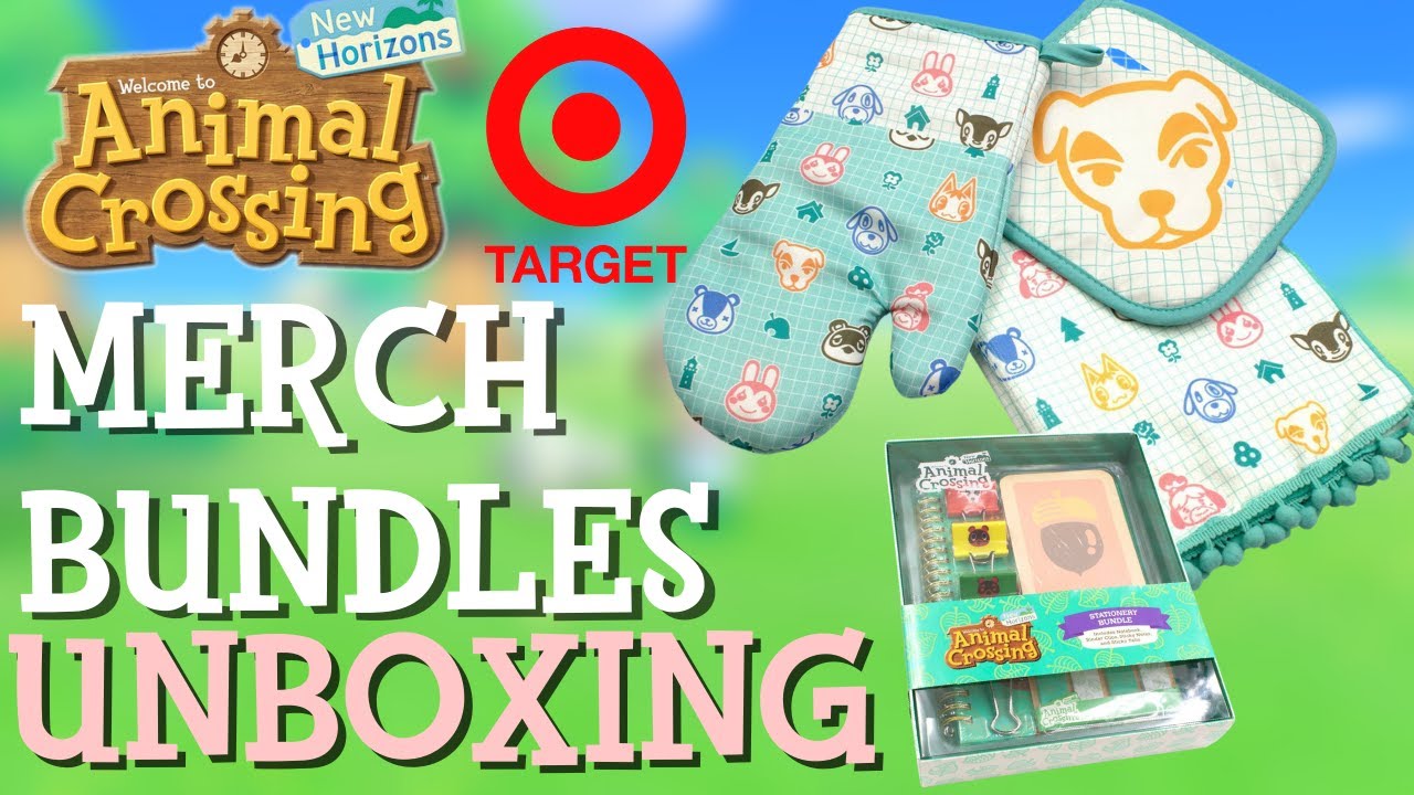 unboxing NEW ACNH merch bundles!