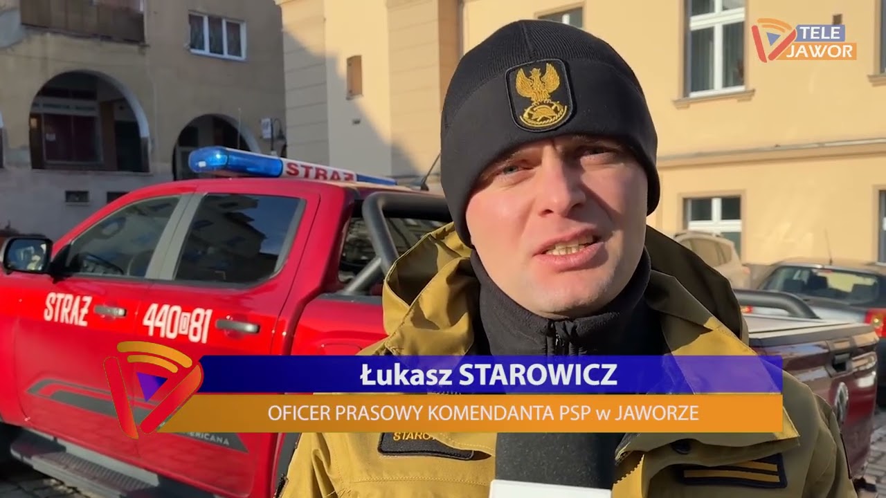 Bolków. Ewakuacja w urzędzie