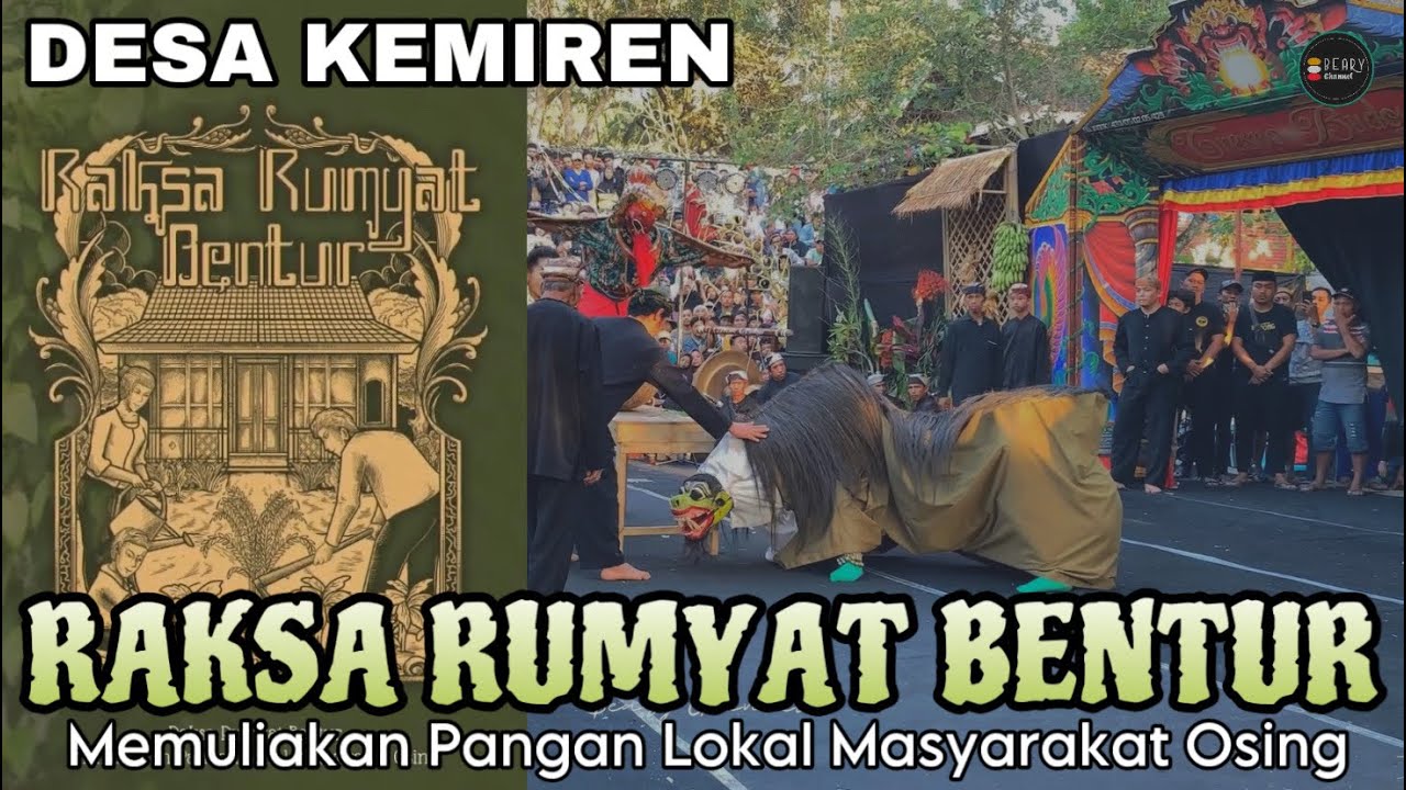 MACAN MACANAN BARONG KEMIREN Live WISATA OSING KEMIREN || RAKSA RUMYAT BENTUR