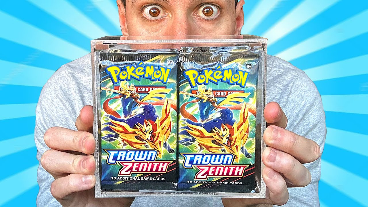 *NEW* Pokemon Crown Zenith Booster Box Opening