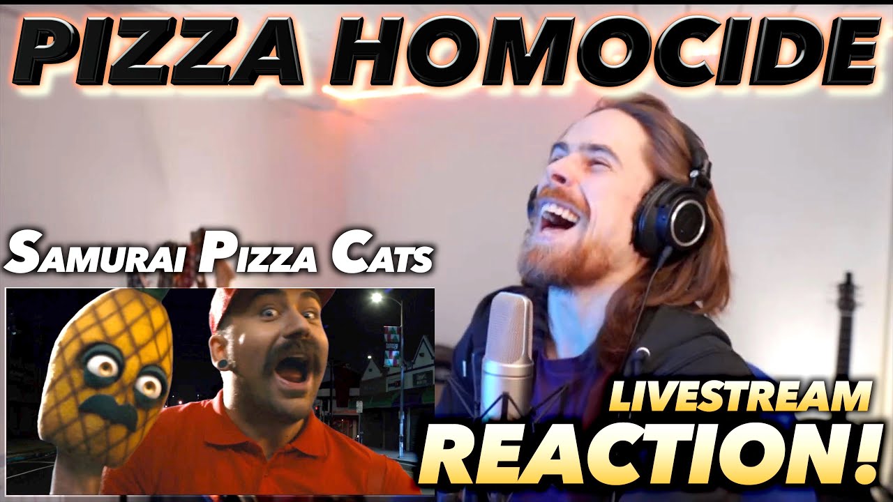 Samurai Pizza Cats - PIZZA HOMICIDE (feat Nico Sallach of Electric Callboy) ПЕРВАЯ РЕАКЦИЯ!