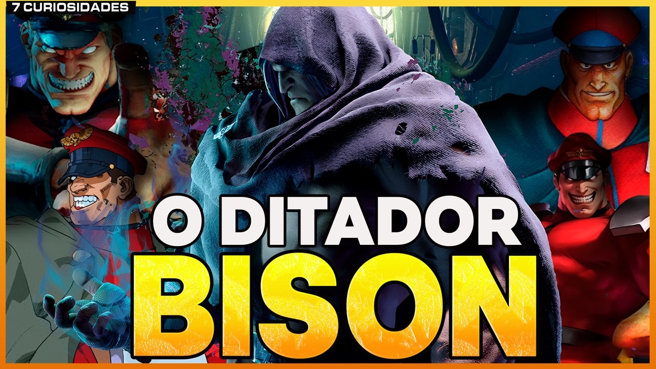 De Onde Realmente Veio Bison? A Verdade Sombria do Vilão Supremo de Street Fighter!
