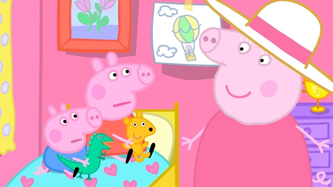 Sleepover Adventure at Granny and Grandpa's Farm 🐔 | Peppa Pig Full Episodes