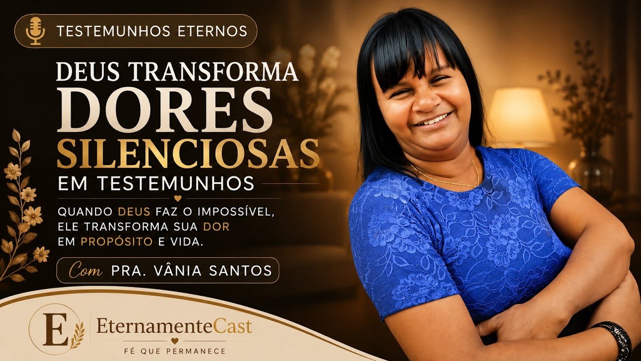 Testemunhos Eternos | O Poder de Deus que transforma vidas - com Pastora Vânia Aparecida 