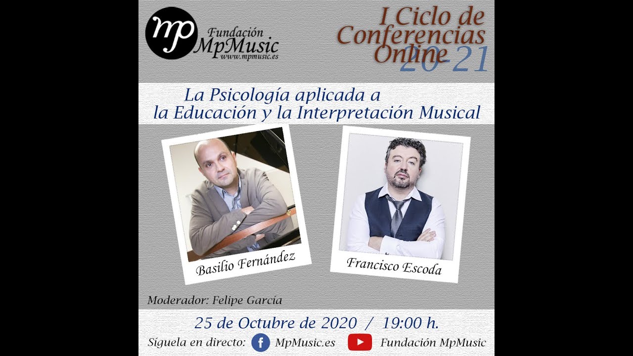 I Ciclo de Conferencias - La Psicología aplicada a la Educación y la Interpretación Musical