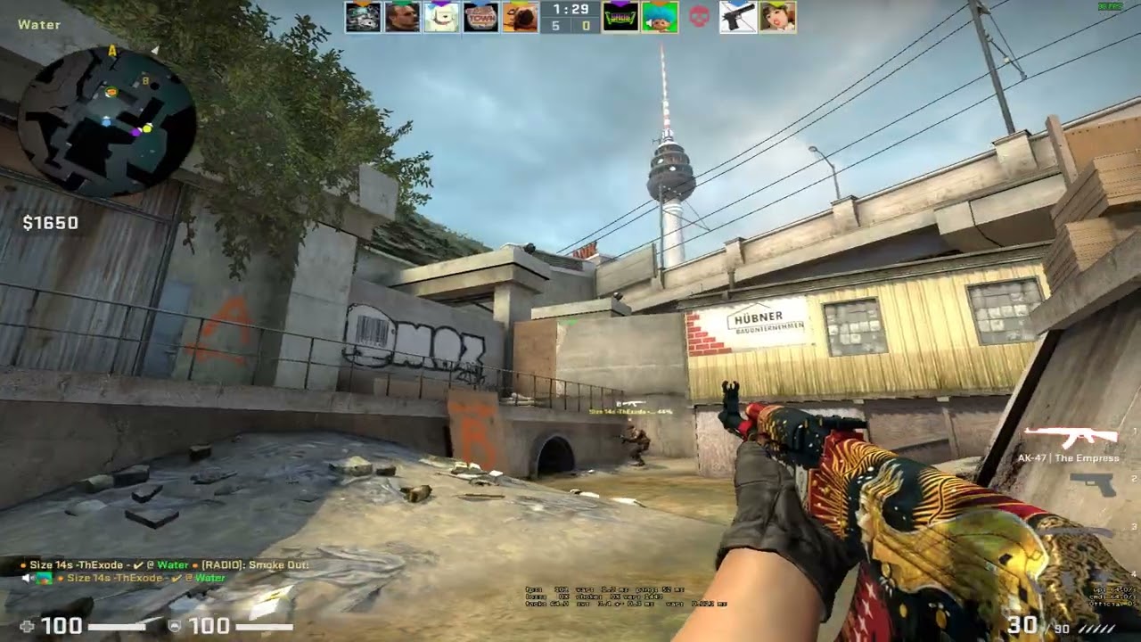 faceit noob tries MM in csgo