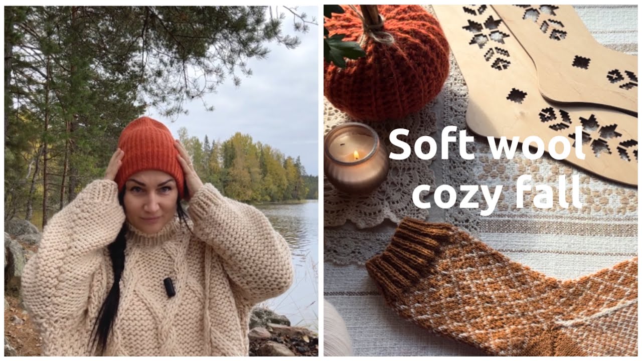 Ep. 160 | Шапка с кашемиром, свитер из Baby Alpaca и роспуск | Северное вязание #вязальныйвлог