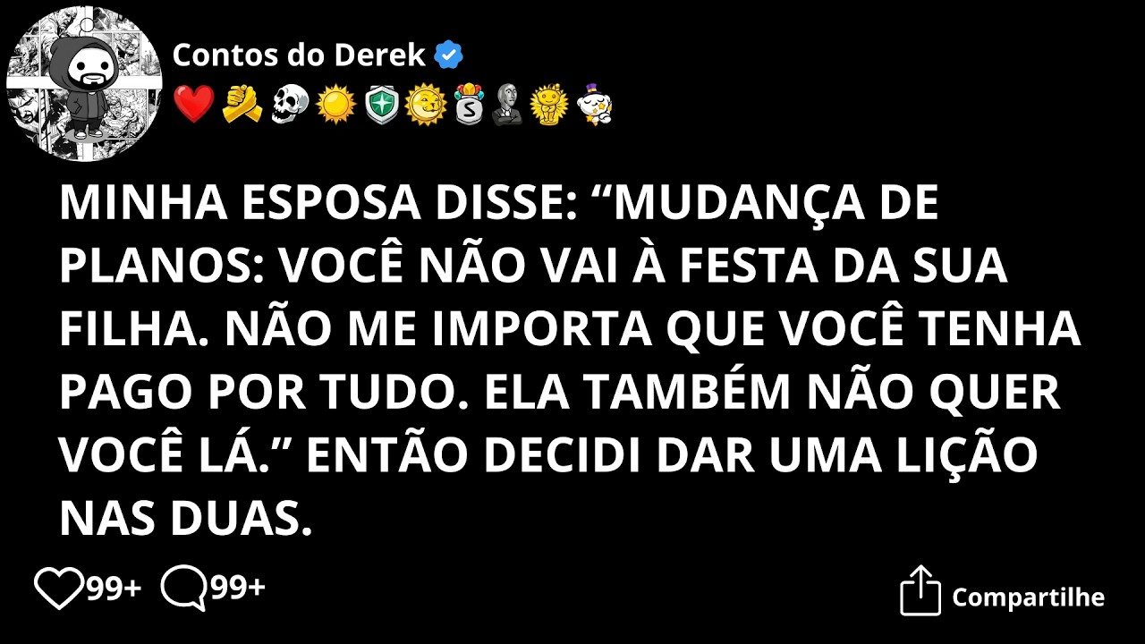 Minha Esposa Disse: “Mudança de Planos, Você Não Vai à Festa da Sua Filha… Mesmo Tendo Pago Tudo!”