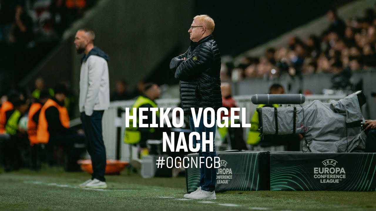 Heiko Vogel nach dem Einzug in die UECL Halbfinals