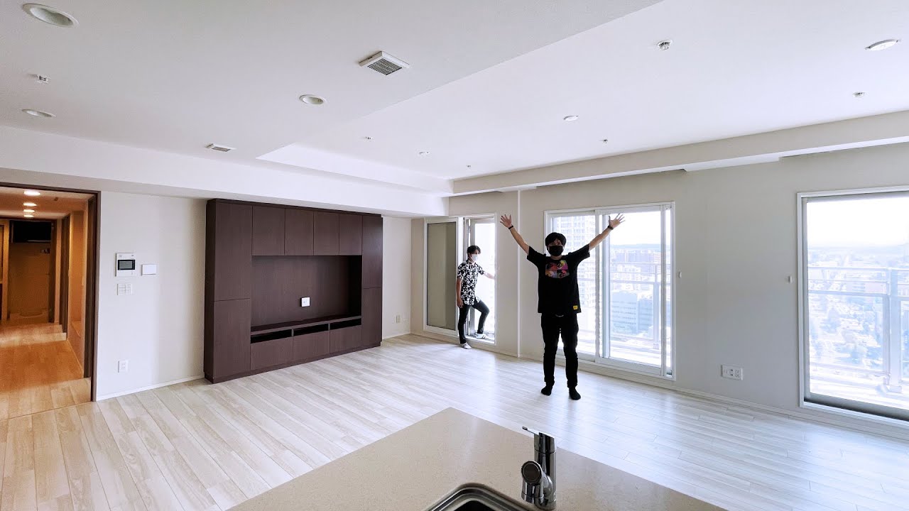 タワーマンションのルームツアーをしてみたら圧巻の眺望だった【札幌 / 高級賃貸】