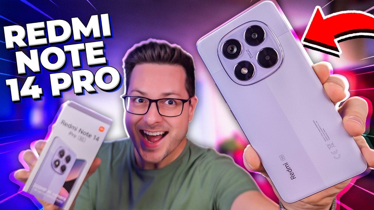 EITA! REDMI NOTE 14 Pro 5G! Unboxing! Câmera de 200 MP e PREÇO BOM! Será o MELHOR XIAOMI?!