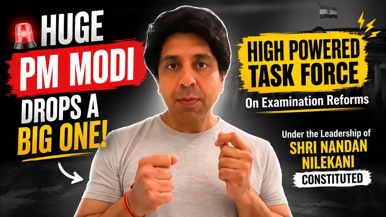 HUGE NEWS 🚨 PM Modi Forms High Powered Task Force For Exam Reforms | Nandan Nilekani to Lead