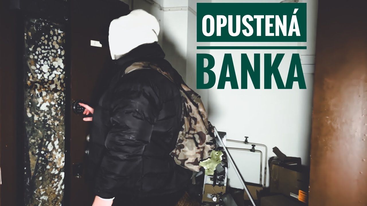 OPUSTENÁ BANKA V NOCI 🥷🏻