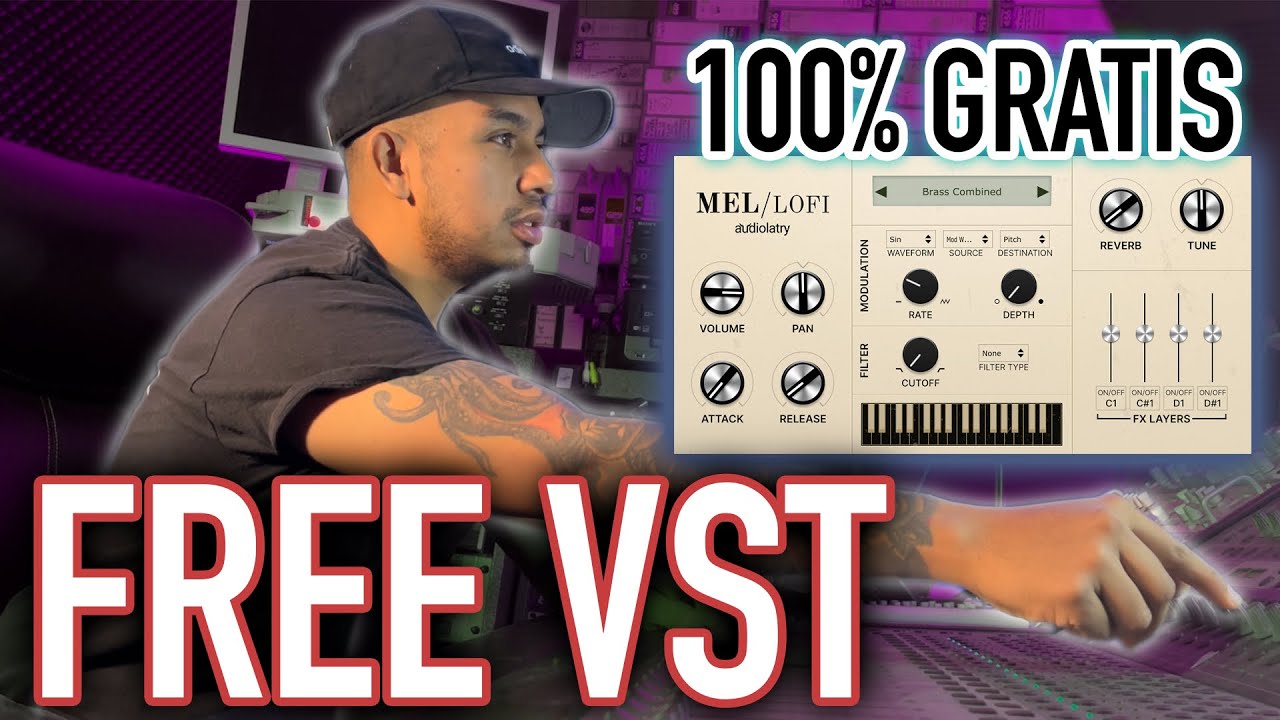 🤯 MUY COOL 🤯 Free VST para LOFI, Trap, reggaeton, etc...100% GRATIS para PC y para MAC