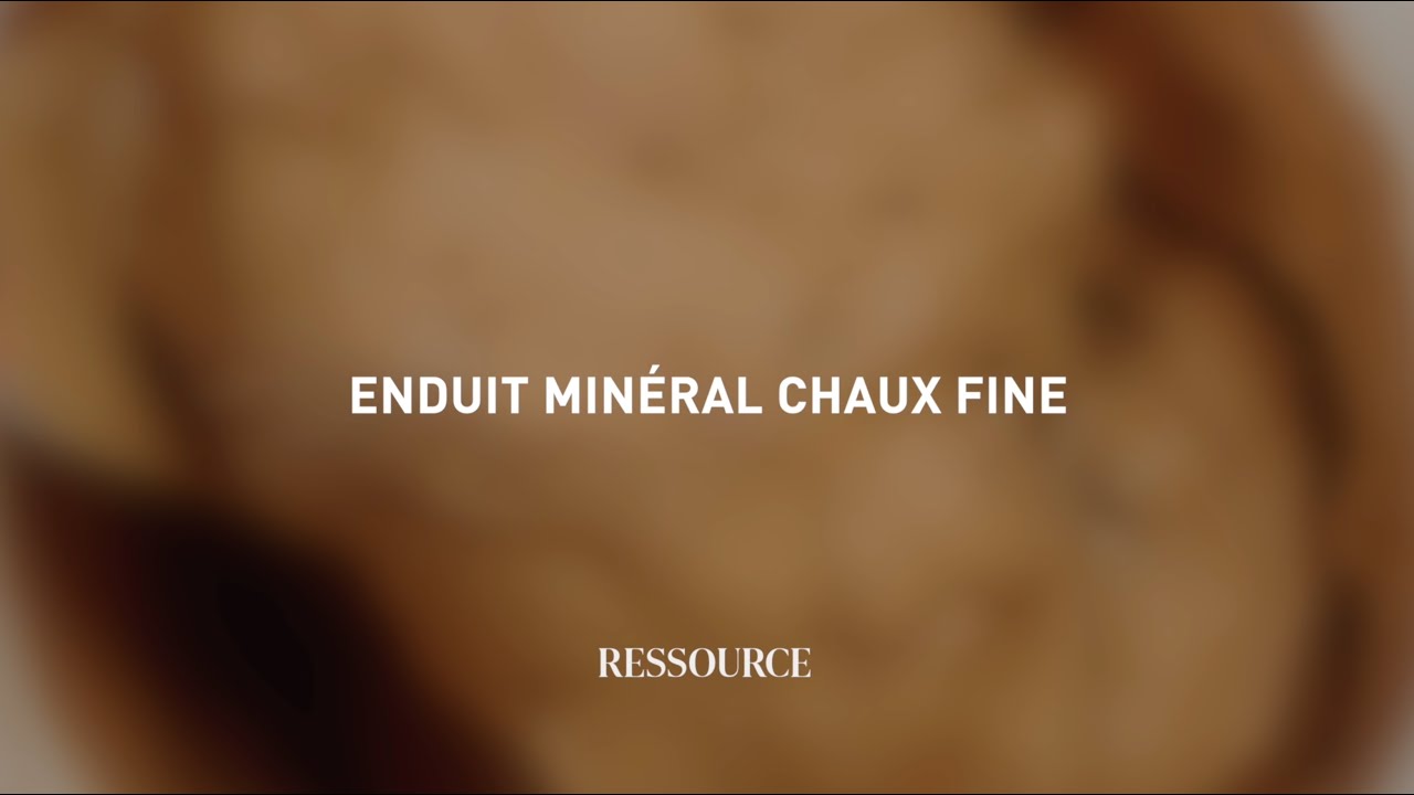 Enduit Minéral Chaux Fine - Ressource Peintures : conseils d'application