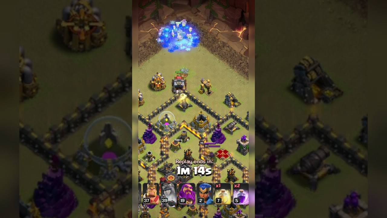 TH10 3 Star Attack with Bowler Golem Strategy COC #shorts