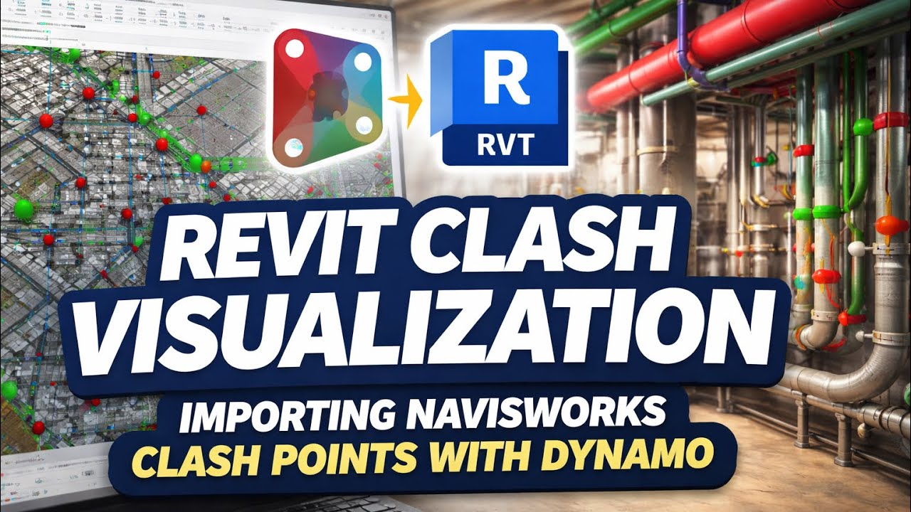 Визуализация коллизий в Revit: импорт точек коллизий из Navisworks с помощью Dynamo