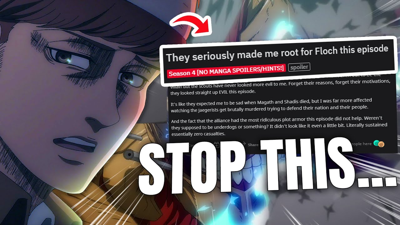 Stop Saying This About Floch...