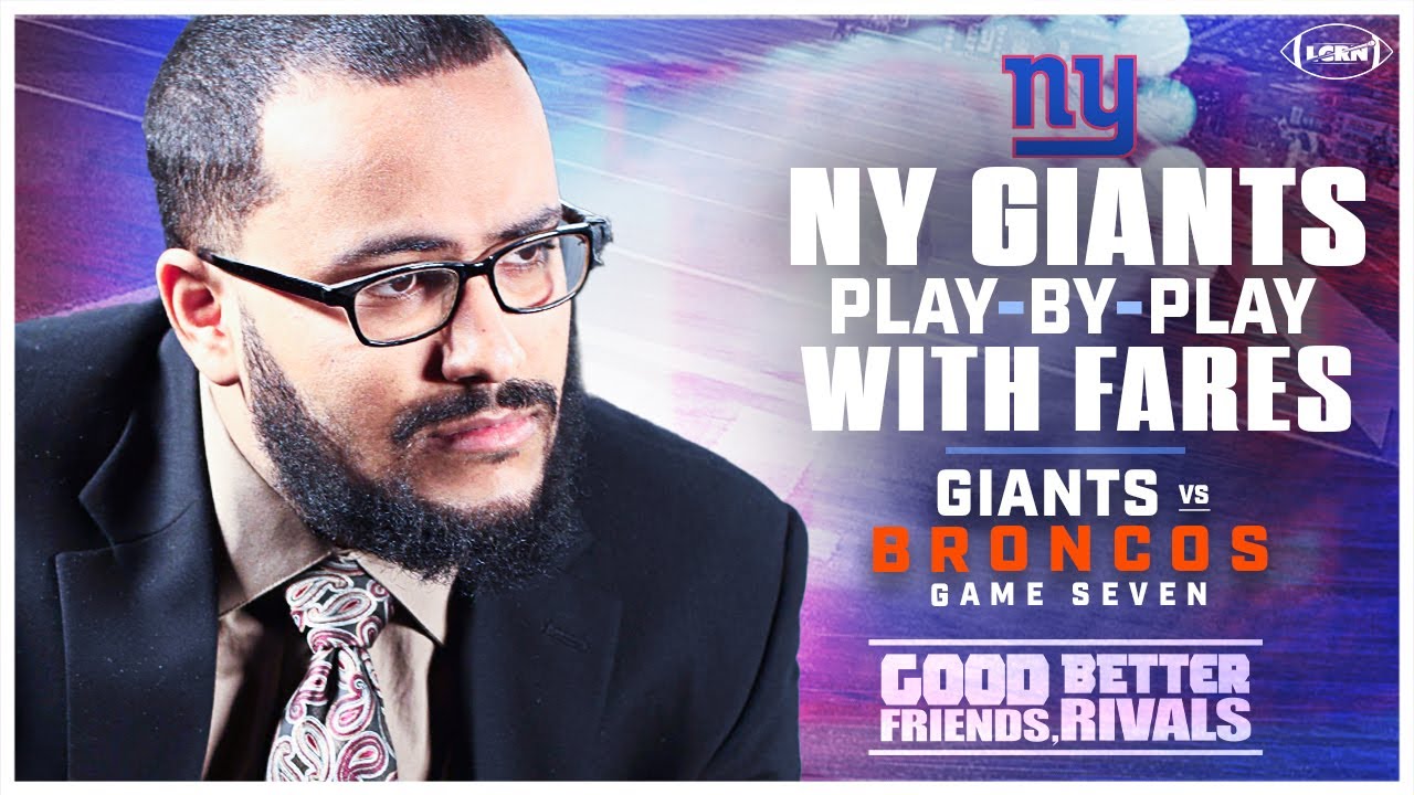 Fares Does Play by Play | Giants vs Broncos Week 7 (2025 NFL Season)