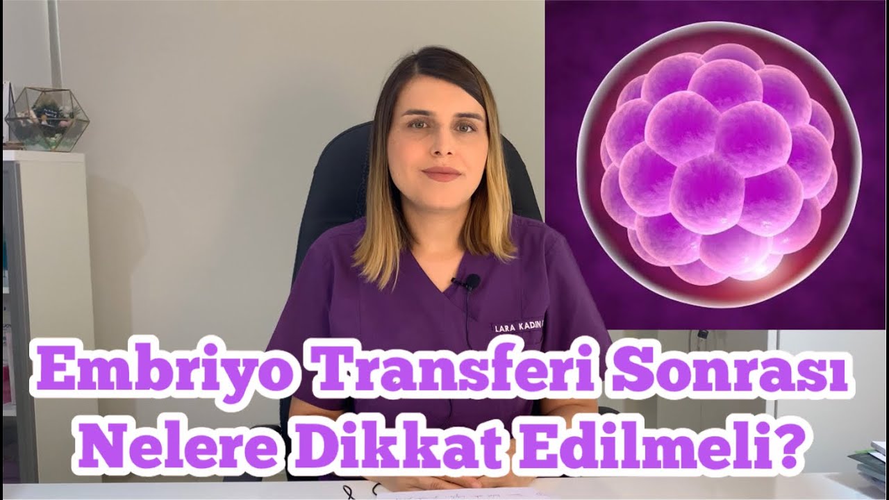 Embriyo Transferi Sonrası Nelere Dikkat Edilmeli? - Op. Dr. Funda Yazıcı Erol