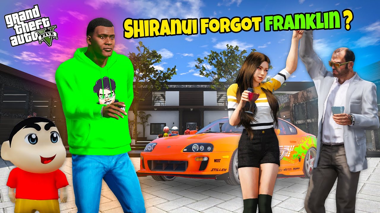 Shiranui Forgot Franklin? 💔 Trevor’s Fake Love Trap! – GTA 5 Malayalam Story