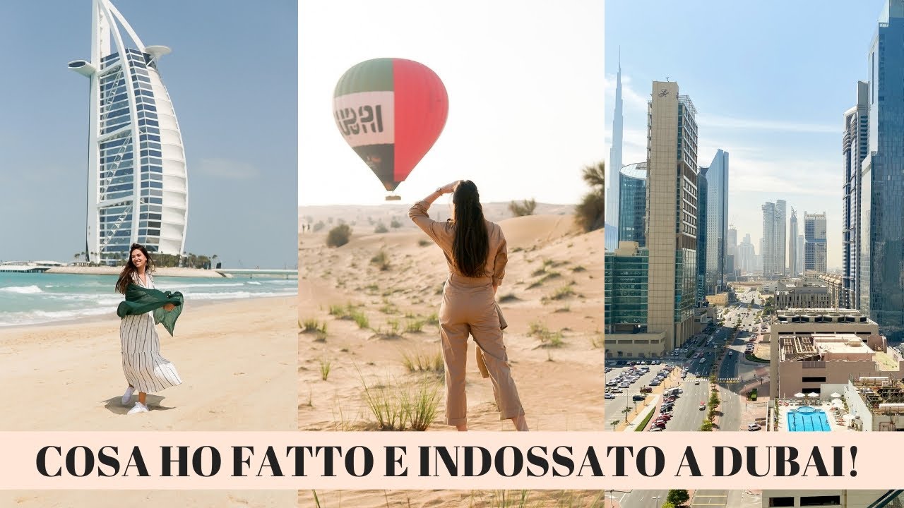 COSA HO FATTO E INDOSSATO A DUBAI! Elisabetta Pistoni