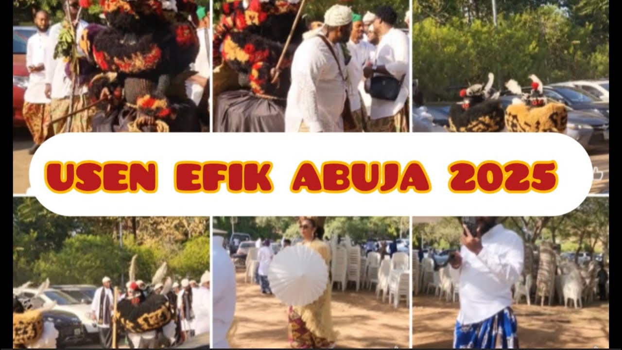 Полное видео мероприятия Usen Efik Abuja Event 2025. Прекрасная культура Калабара на виду