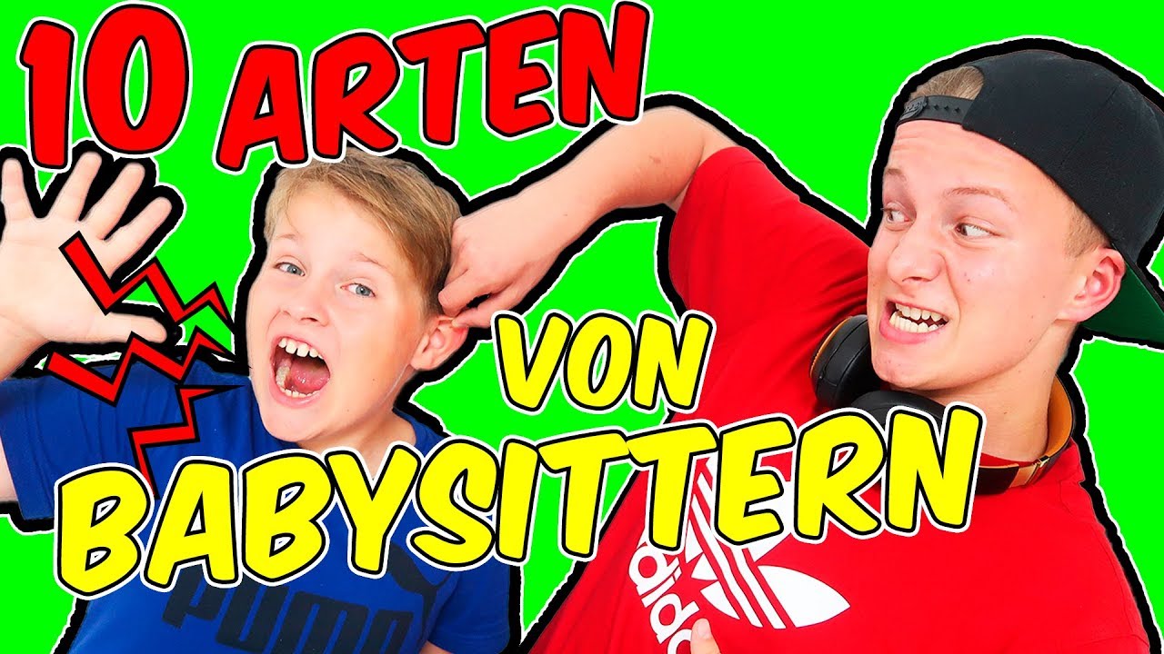 10 ARTEN von BABYSITTERN 👶 Die GROßE MAX & ASH SHOW 🤣 KRASS TipTapTube