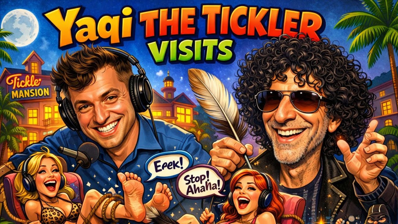 Yaqi The Tickler Visits Howard Stern Show